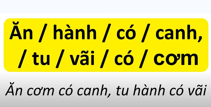 Thử tài tiếng Việt: Sắp xếp các từ sau thành câu có nghĩa (P3)- Ảnh 6.