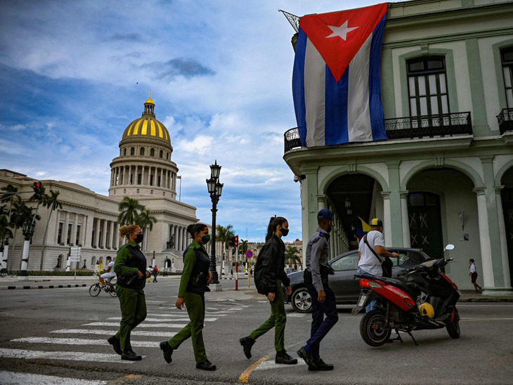 Đường phố thủ đô La Habana của Cuba - Ảnh: AFP