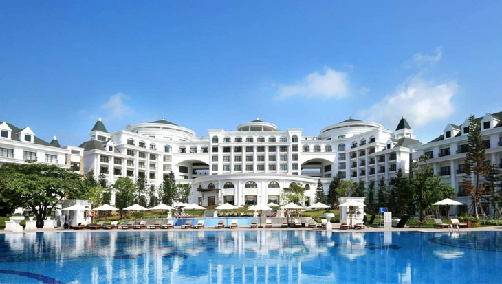 Khu nghỉ dưỡng cao cấp Vinpearl Resort and Spa Hạ Long được cặp đôi tỉ phú Ấn Độ chọn làm nơi tổ chức đám cưới - Ảnh: H.QUỲNH