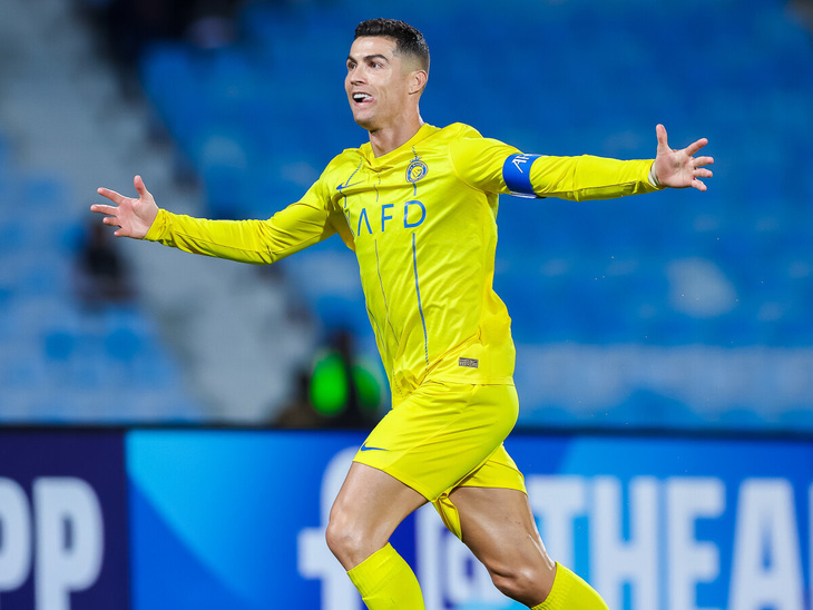 Ronaldo ăn mừng bàn thắng - Ảnh: Getty Images