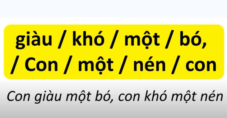 Thử tài tiếng Việt: sắp xếp các từ sau thành câu có nghĩa (P4)- Ảnh 2.