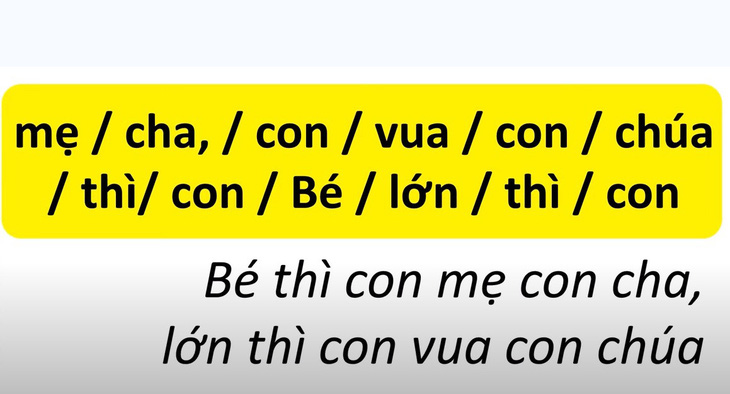 Thử tài tiếng Việt: Sắp xếp các từ sau thành câu có nghĩa (P5)- Ảnh 4.