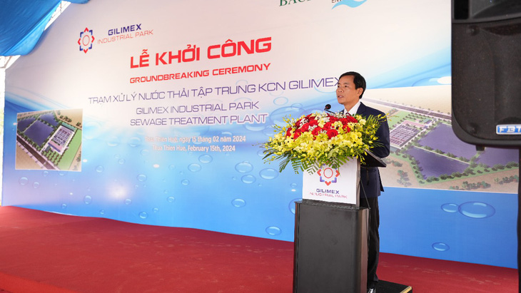 Gilimex Thừa Thiên Huế khởi công trạm xử lý nước thải tập trung- Ảnh 3.