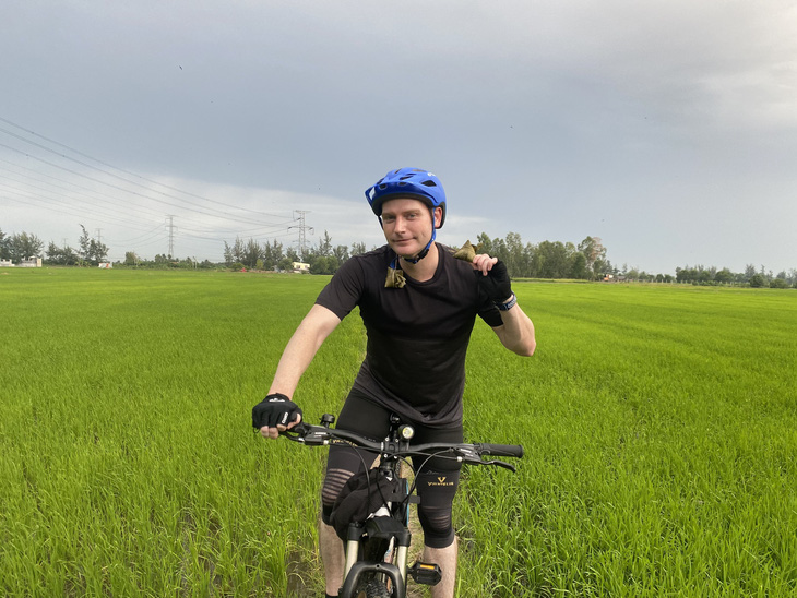Kyo York dành thời gian đạp xe 3-4 lần mỗi tuần - Ảnh: NVCC