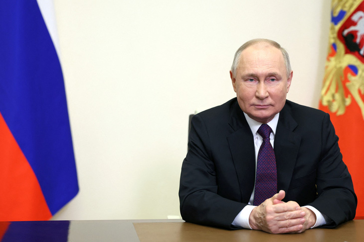 Tổng thống Nga Vladimir Putin - Ảnh: REUTERS