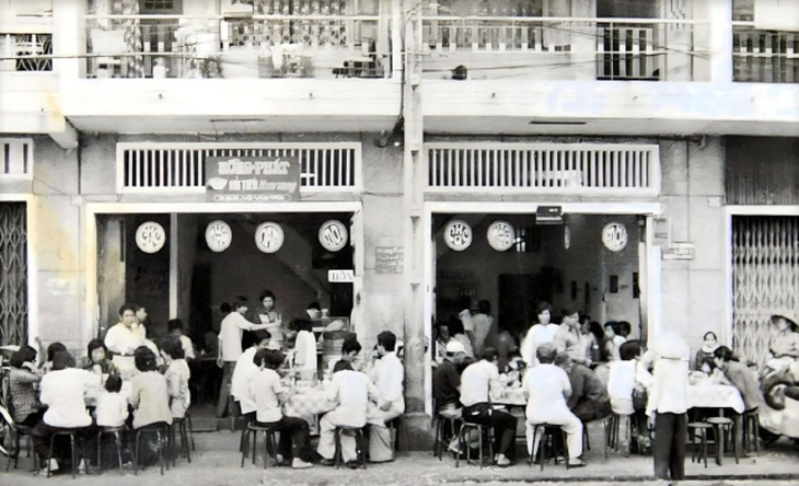 Tiệm hủ tiếu Hồng Phát năm 1975 - Ảnh: Michelin Guide