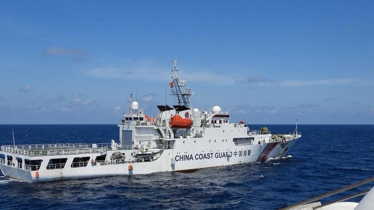 Một tàu của hải cảnh Trung Quốc - Ảnh: AFP