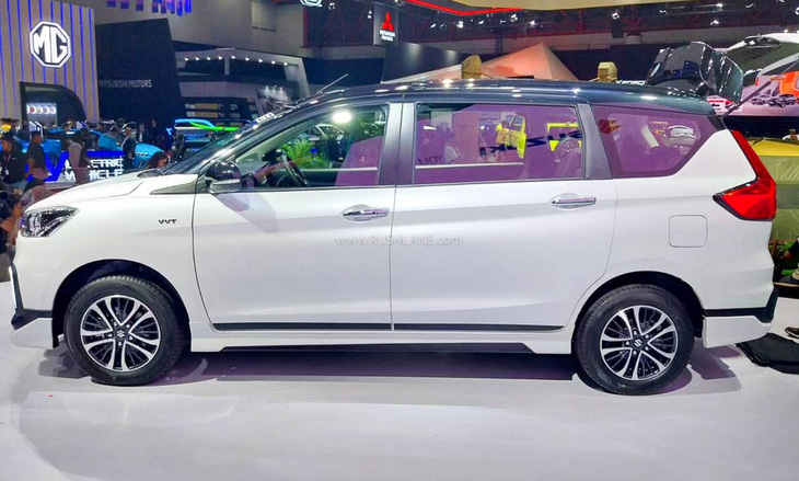 Suzuki Ertiga Hybrid tung bản mới, pin lớn hơn, đấu Mitsubishi Xpander HEV vừa ra mắt- Ảnh 6.