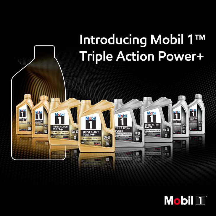 Mobil 1 Triple Action Power+ là dòng sản phẩm dầu tổng hợp cao cấp nhất của Exxon dành cho xe xăng, diesel, hybrid đang được bán ra tại thị trường Việt Nam.