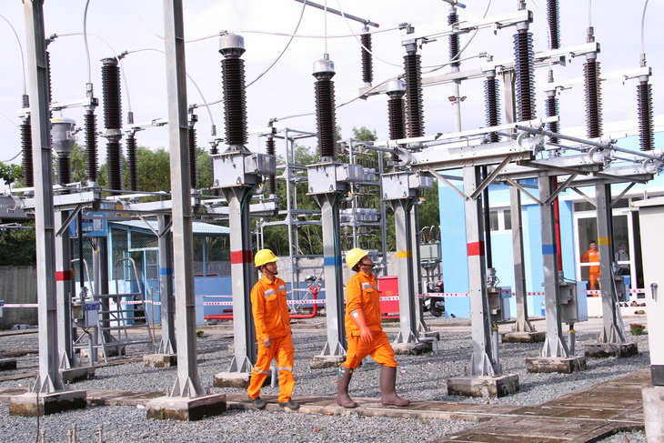 Vận hành trạm 110kV tại Phú Quốc cấp điện cho đảo ngọc - Ảnh: Cty