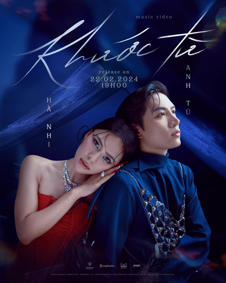 Nhìn poster MV Khước từ, nhiều khán giả hào hứng cho rằng Hà Nhi và Anh Tú chuẩn bị có một bản ballad “tê tái”, lay động trái tim người yêu nhạc.