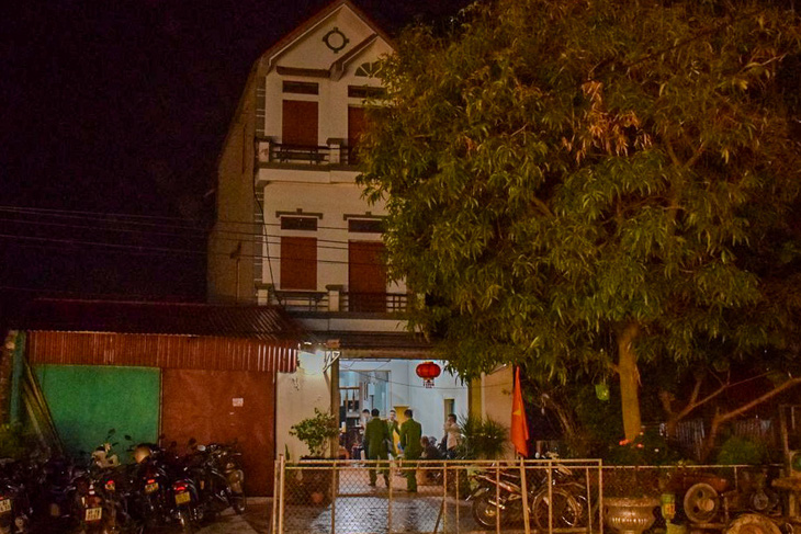 Địa điểm nơi xảy ra vụ chồng bóp cổ vợ đến chết ở Bắc Giang - Ảnh: CÔNG AN TỈNH BẮC GIANG