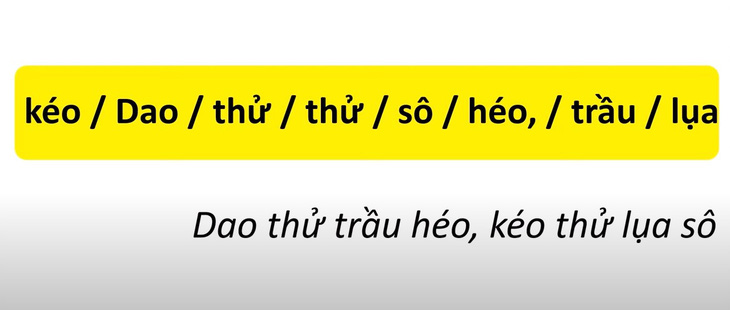 Thử tài tiếng Việt: Sắp xếp các từ sau thành câu có nghĩa (P8)- Ảnh 4.