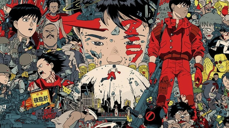 Poster phim Akira. 