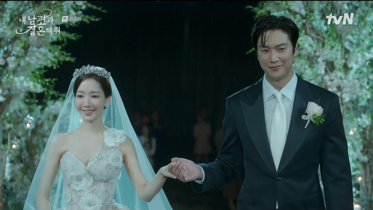 'Marry my husband' gây sốt khi tung bộ ảnh cưới đẹp xuất sắc của Park Min Young và Na In Woo- Ảnh 3.