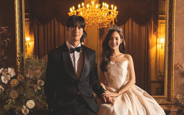 &quot;Marry my husband&quot; gây sốt khi tung bộ ảnh cưới đẹp xuất sắc của Park Min Young và Na In Woo