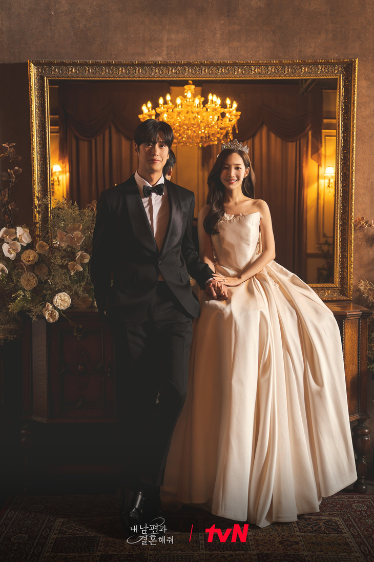'Marry my husband' gây sốt khi tung bộ ảnh cưới đẹp xuất sắc của Park Min Young và Na In Woo- Ảnh 5.