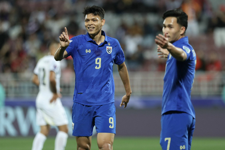 Tuyển Thái Lan đang tự tin sau Asian Cup 2023 - Ảnh: HOÀNG TUẤN