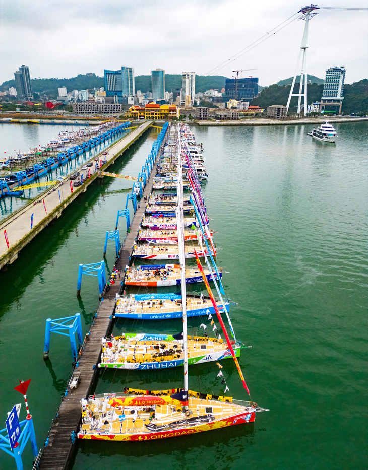 Với hệ thống hạ tầng được đầu tư hiện đại, cảng tàu khách quốc tế Hạ Long, tỉnh Quảng Ninh đang trở thành điểm đến của các sự kiện quốc tế lớn - Ảnh: ALEX TIEN