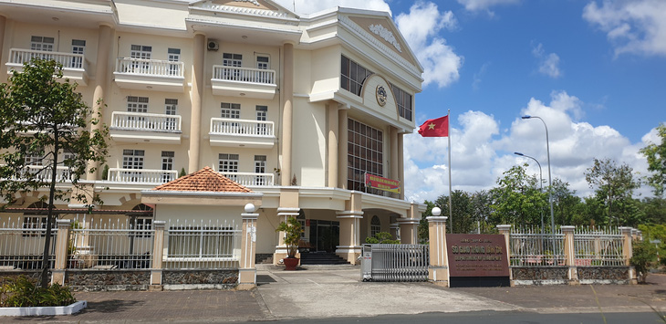 Sở Giao thông vận tải tỉnh Cà Mau, nơi ông Thoại từng công tác và giữ chức phó chánh thanh tra - Ảnh: THANH HUYỀN