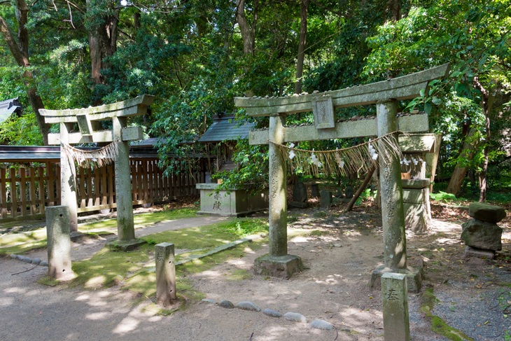 Đền Munakata Taisha ở đảo Okinoshima, Nhật Bản - nơi gắn liền với truyền thuyết về ba người con gái của Nữ thần Mặt trời Amaterasu - Ảnh: TOKYOWEEKENDER.