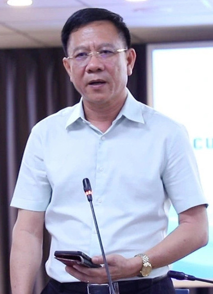 Ông Nguyễn Ngọc Hồi - phó giám đốc Sở Thông tin và Truyền thông TP.HCM - thông tin về vụ việc liên quan đến Nam Em - Ảnh: HOÀI PHƯƠNG