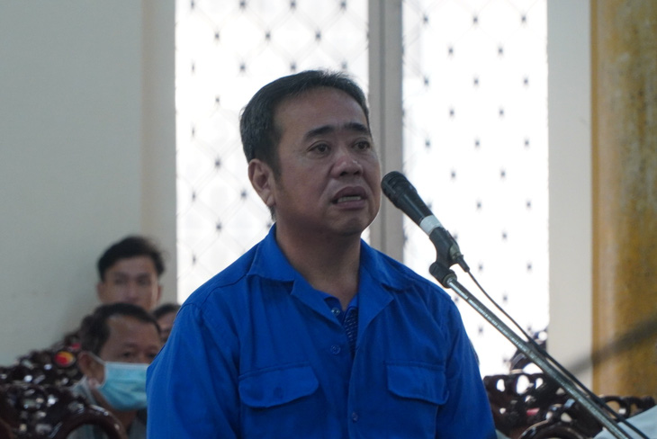 Đại gia cát An Giang Ngô Phú Cường hầu tòa với 2 tội danh trốn thuế và rửa tiền - Ảnh: CHÍ HẠNH