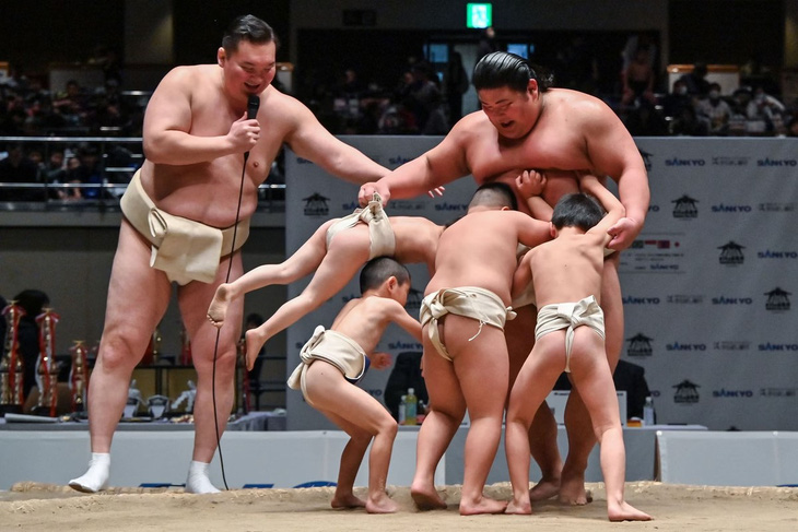 Các võ sĩ sumo 