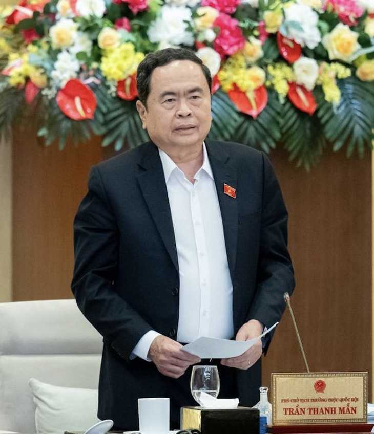 Phó chủ tịch thường trực Quốc hội Trần Thanh Mẫn. Ảnh: Thành Chung