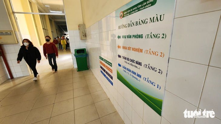 Bệnh viện Đa khoa tỉnh Lâm Đồng mỗi ngày tiếp nhận rất đông bệnh nhân chẩn đoán hình ảnh - Ảnh: M.V