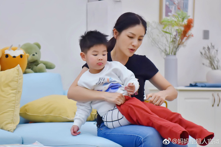 Chương trình Super Mom nhận được sự quan tâm của khán giả Trung Quốc - Ảnh: BTC