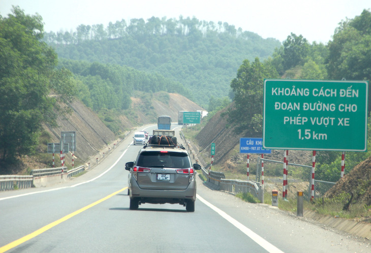 Cao tốc Sơn La - Cam Lộ kết nối Quảng Trị - Thừa Thiên Huế - Ảnh: TRƯỜNG TRUNG