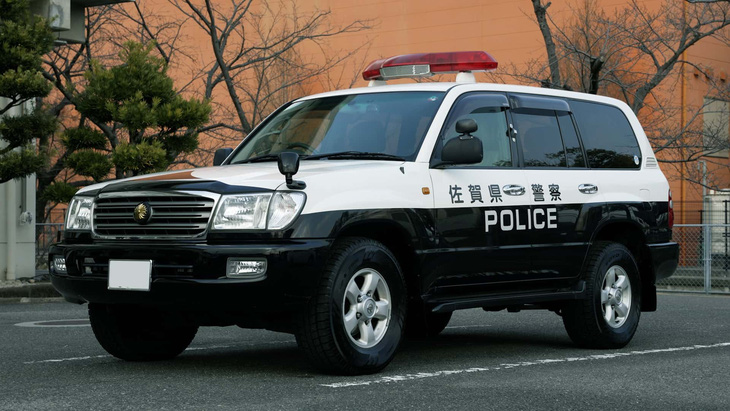 Chiếc Toyota Land Cruiser được sử dụng làm xe tuần tra tại Saga, Nhật Bản - Ảnh: Toyota