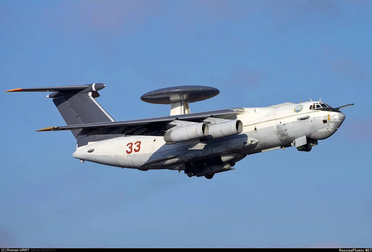 Máy bay cảnh báo sớm trên không (AEW) A-50 của Nga - Ảnh: TOPWAR