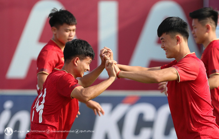 U23 Việt Nam có 2 trận giao hữu quý giá trước U23 Tajikistan - Ảnh: VFF