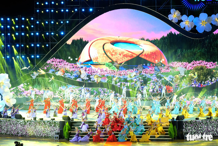 Khai mạc Festival hoa Đà Lạt 2022 - Ảnh: M.V