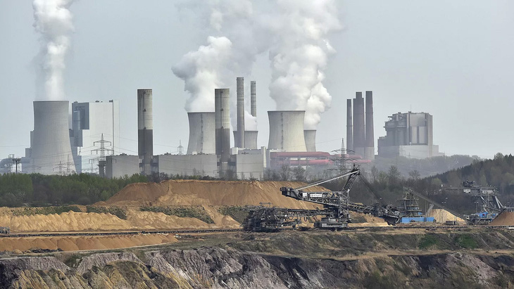 Một nhà máy điện than tại Garzweiler, Đức - Ảnh minh họa: apnews.com