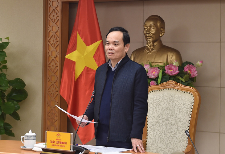 Phó thủ tướng Trần Lưu Quang - Ảnh: GIA HÂN