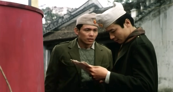 Ngô Quang Hải, Võ Hoài Nam trong phim - Ảnh: Chụp màn hình