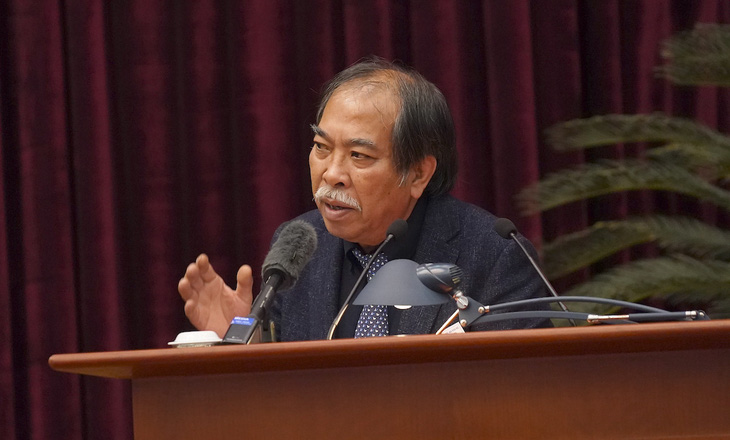 Nhà thơ Nguyễn Quang Thiều - Ảnh: GIA HÂN