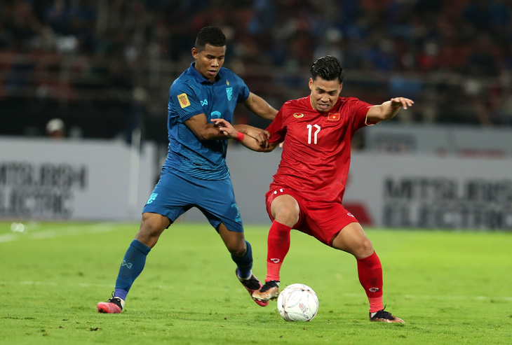 Ở kỳ ASEAN Cup (tên cũ AFF Cup) 2022, đội tuyển Thái Lan vô địch sau khi vượt qua đội tuyển Việt Nam ở hai lượt trận chung kết - Ảnh: N.K.