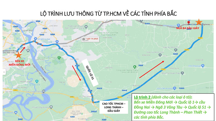 Hướng dẫn lộ trình đi các tỉnh thành tránh kẹt xe dịp Tết- Ảnh 2.