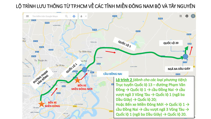 Hướng dẫn lộ trình đi các tỉnh thành tránh kẹt xe dịp Tết- Ảnh 6.