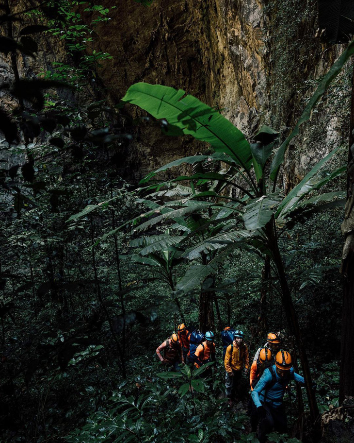 Sơn Đoòng được phát hiện vào năm 1991 bởi một người đàn ông tên Hồ Khanh, sống trong khu rừng gần đó - Ảnh: Instagram Martin Garrix