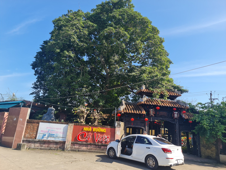 Nhà rường Cổ Việt là điểm buôn bán cà phê có tiếng tại Quảng Ngãi, đây là một phần của dự án bị khởi tố vụ án hình sự - Ảnh: TRẦN MAI