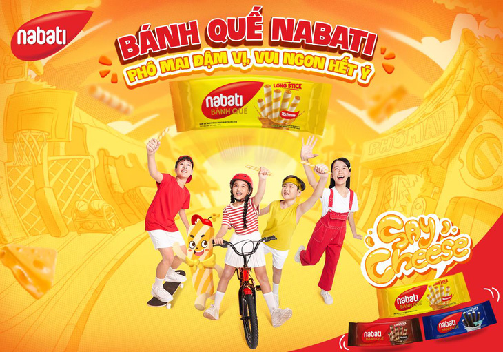Nabati chính thức ra mắt sản phẩm bánh quế mới - Ảnh: Nabati