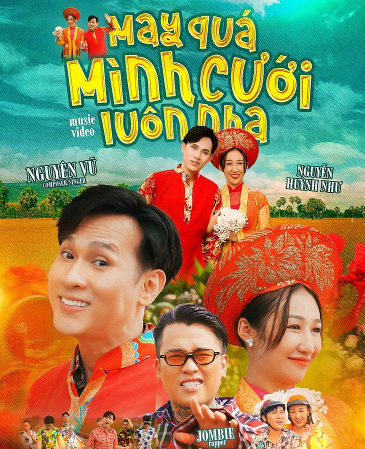 Poster MV   May quá, mình cưới luôn