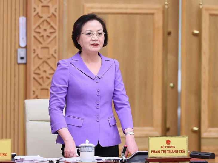 Bộ trưởng Bộ Nội vụ Phạm Thị Thanh Trà - Ảnh: TTXVN
