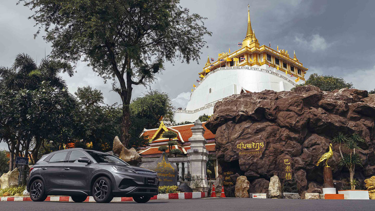 Xe điện Trung Quốc đang xâm chiếm thị trường xe Thái Lan với mức giá đủ cạnh tranh với xe xăng truyền thống cùng các chính sách ưu đãi của chính phủ - Ảnh: BYD