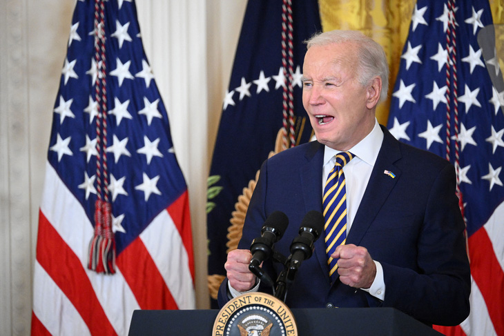 Tổng thống Mỹ Joe Biden - Ảnh: AFP